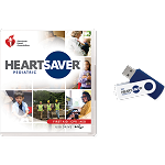 Heartsaver Pediatric First Aid CPR AED Course Videos on USB Drive